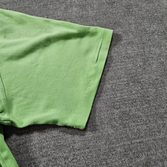 Bobby Jones Polo Mens M Lot of 2 Yellow Green Stripes Cotton Golf Athleisure - Picture 14 of 16